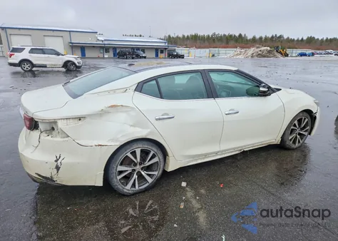2017 Nissan Maxima 3.5S z USA, uszkodzony, nr VIN 1N4AA6APXHC408859